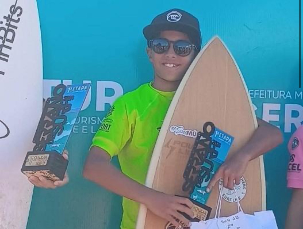 Jovem do Serra Atleta faz bonito no Campeonato Brasileiro de Base da CBSurf