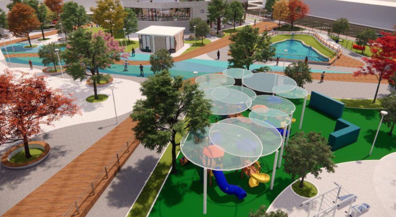 Novo parque urbano: Vila Velha entrega na sexta (23) a revitalização da sua principal praça