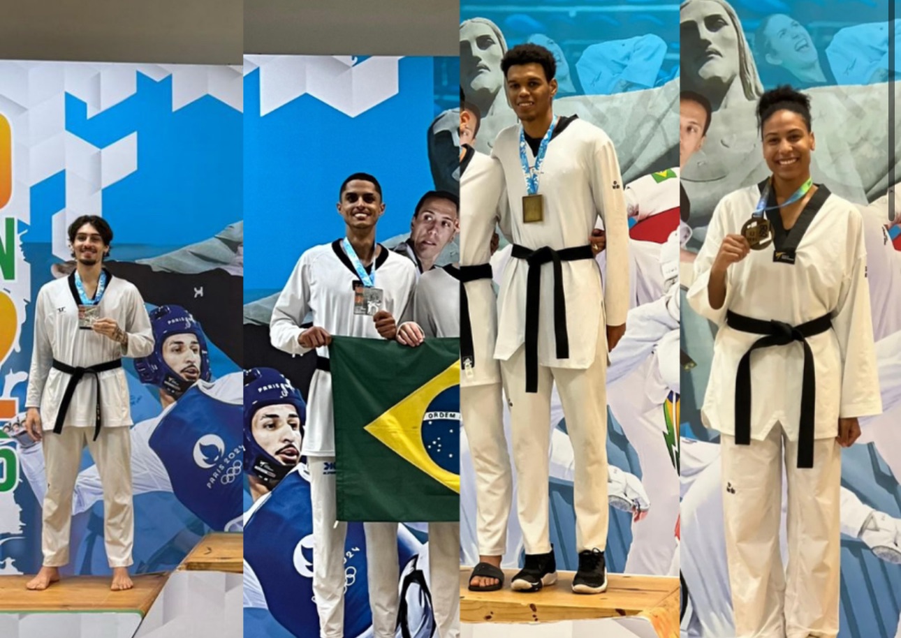 Capixabas conquistam medalhas no Rio Open Internacional de Taekwondo