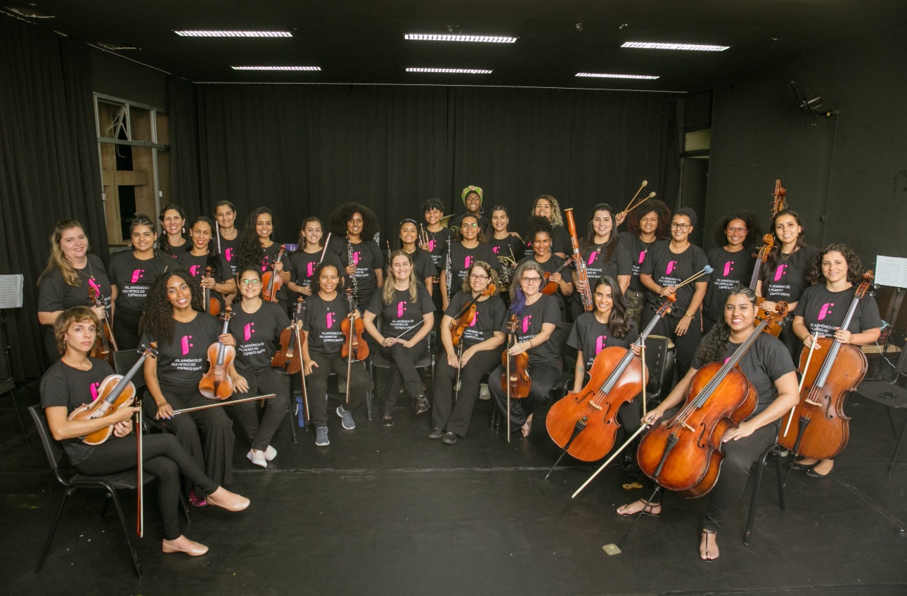 Filarmônica de Mulheres homenageia o rock no palco do Sesc Glória com artistas capixabas e nacionais