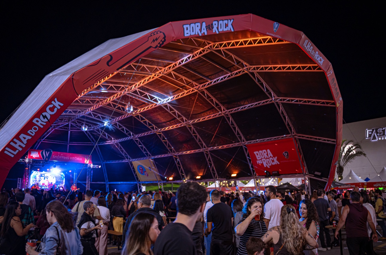 Festival “Ilha do Rock” retorna nesta quinta com shows gratuitos no Shopping Vitória