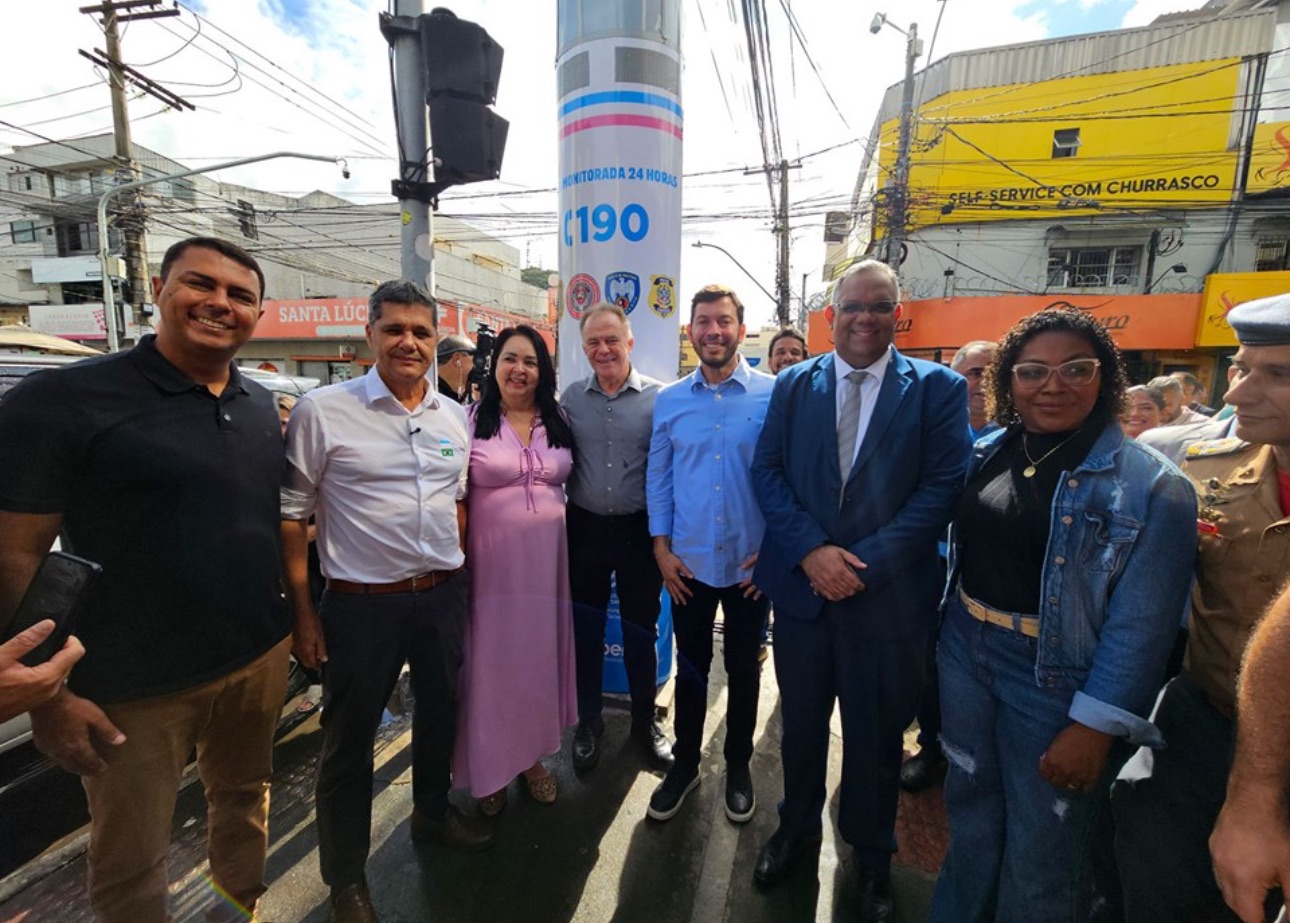 Governo do Estado instala primeiro Totem de Segurança em Vila Velha