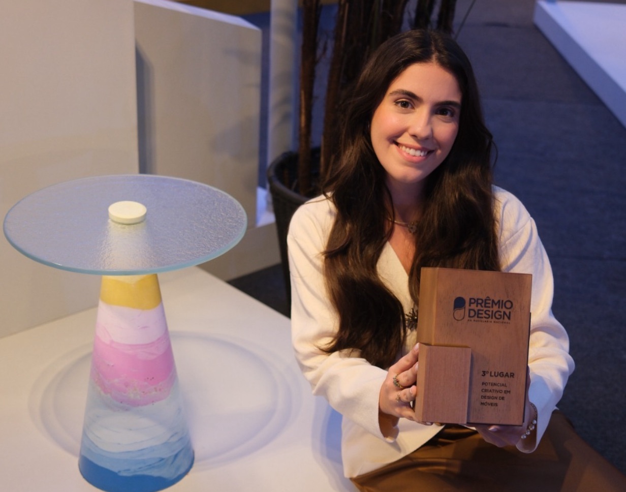 Arquiteta capixaba conquista 3º lugar no Prêmio Design da Movelaria Nacional