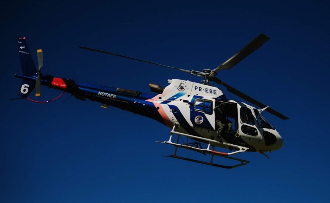 Estado investe R$ 33 milhões em helicóptero para monitorar a Bacia do Rio Doce