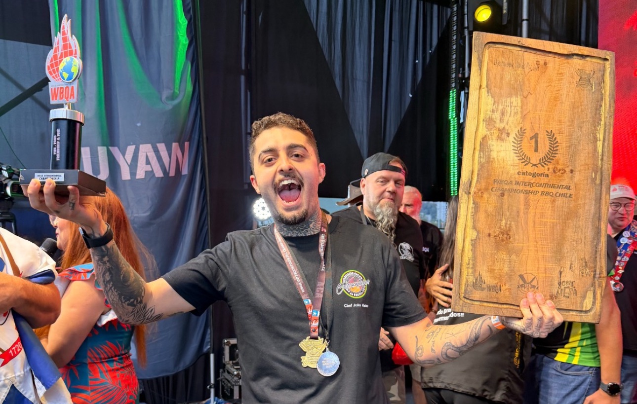 Chef de restaurante capixaba ajuda equipe brasileira a conquistar vitória inédita no Chile