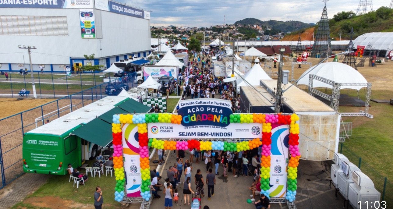 Ação pela Cidadania leva mais de 100 serviços gratuitos à Serra neste sábado
