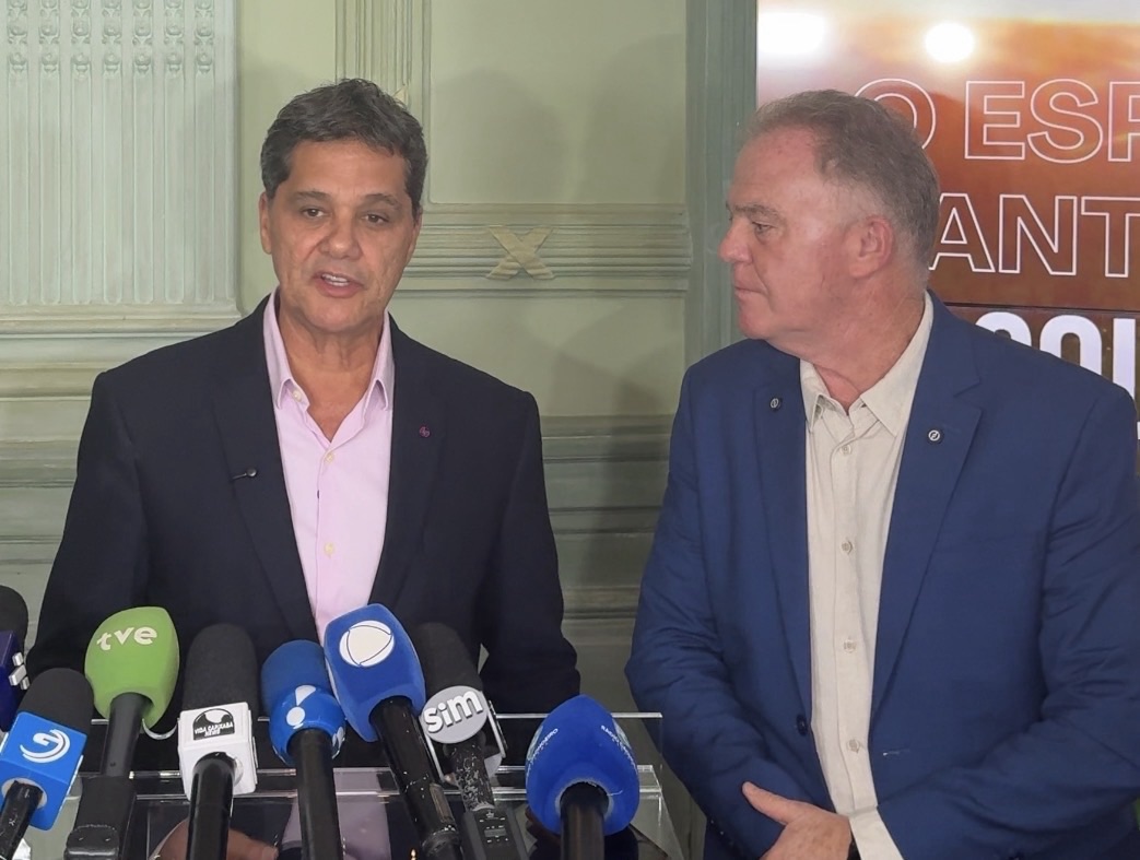 Casagrande confirma Ricardo como seu candidato ao governo; Arnaldinho diz que decisão “será do povo”