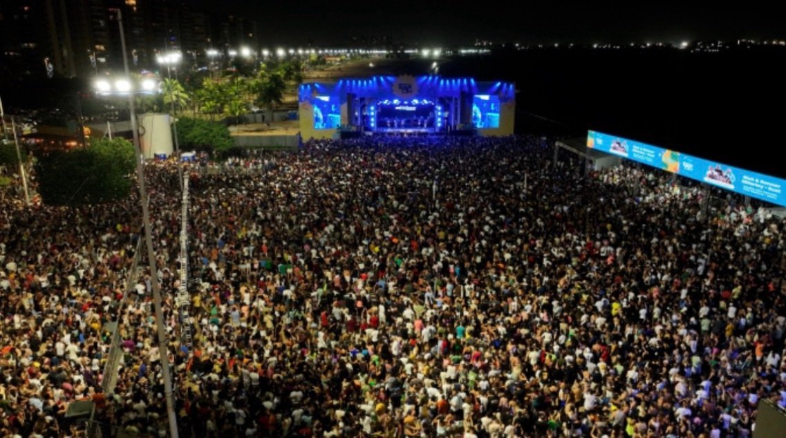 Arena de Verão 2026 começa com Flavinha Mendonça e É O Tchan na Orla de Camburi