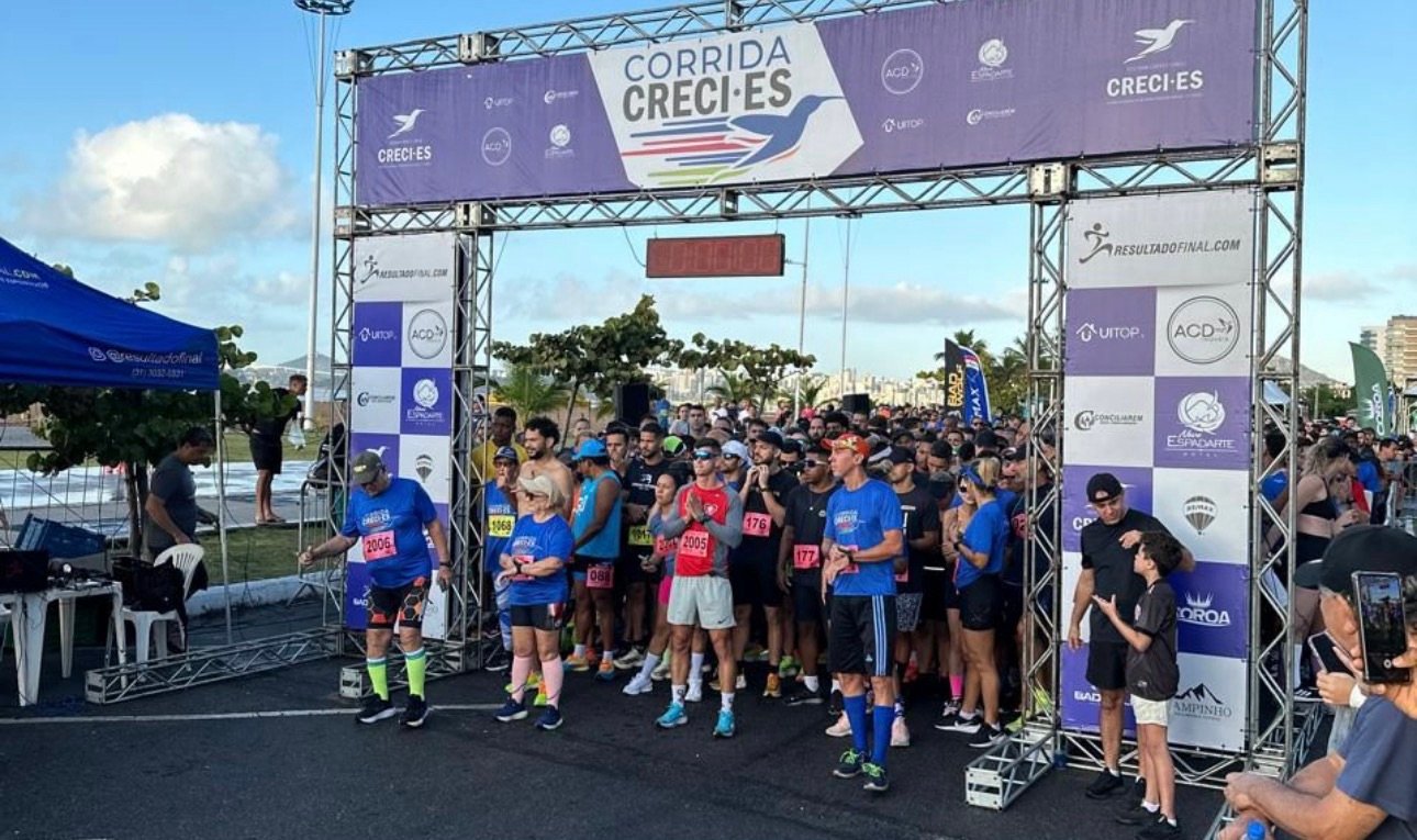 Corrida CRECI/ES reúne esporte, integração e mercado imobiliário em Vitória