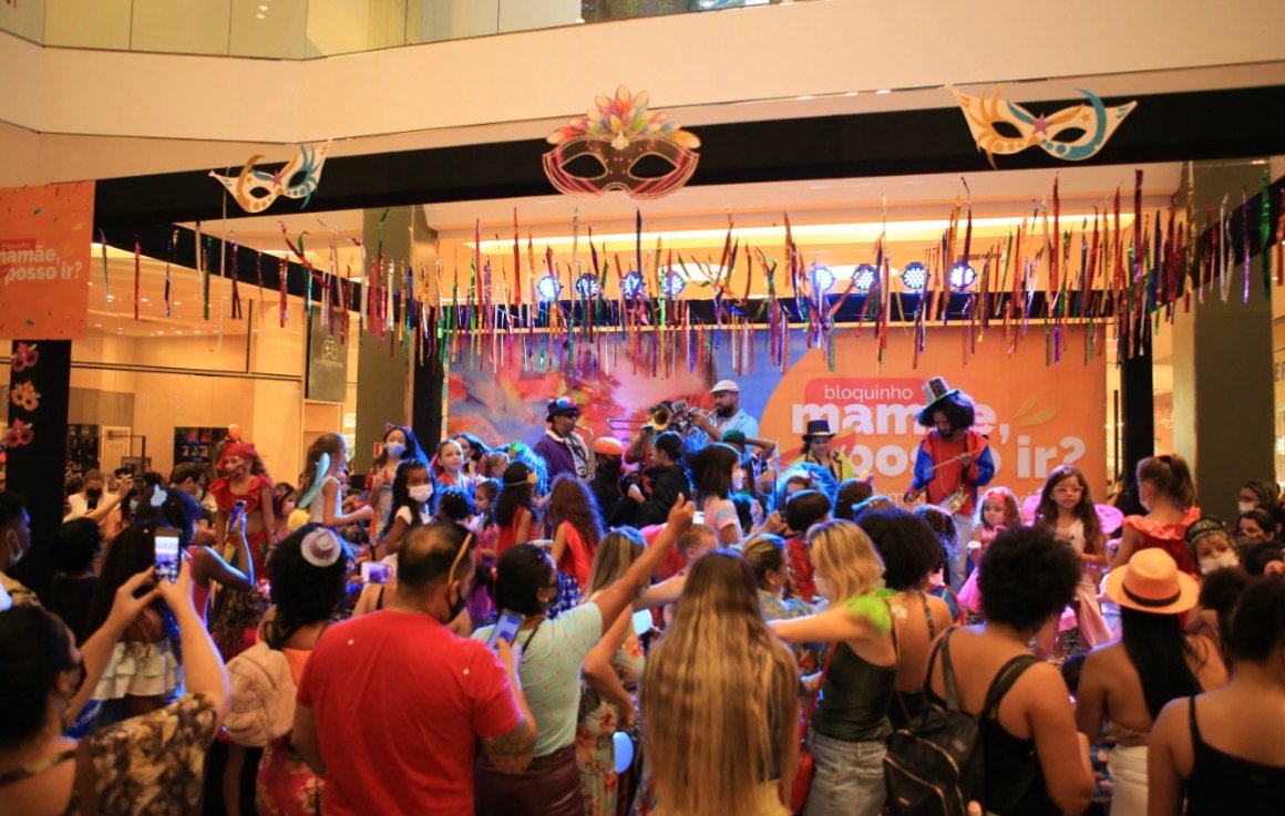 Boulevard Shopping Vila Velha promove bloquinho infantil com oficinas, fanfarra e concurso