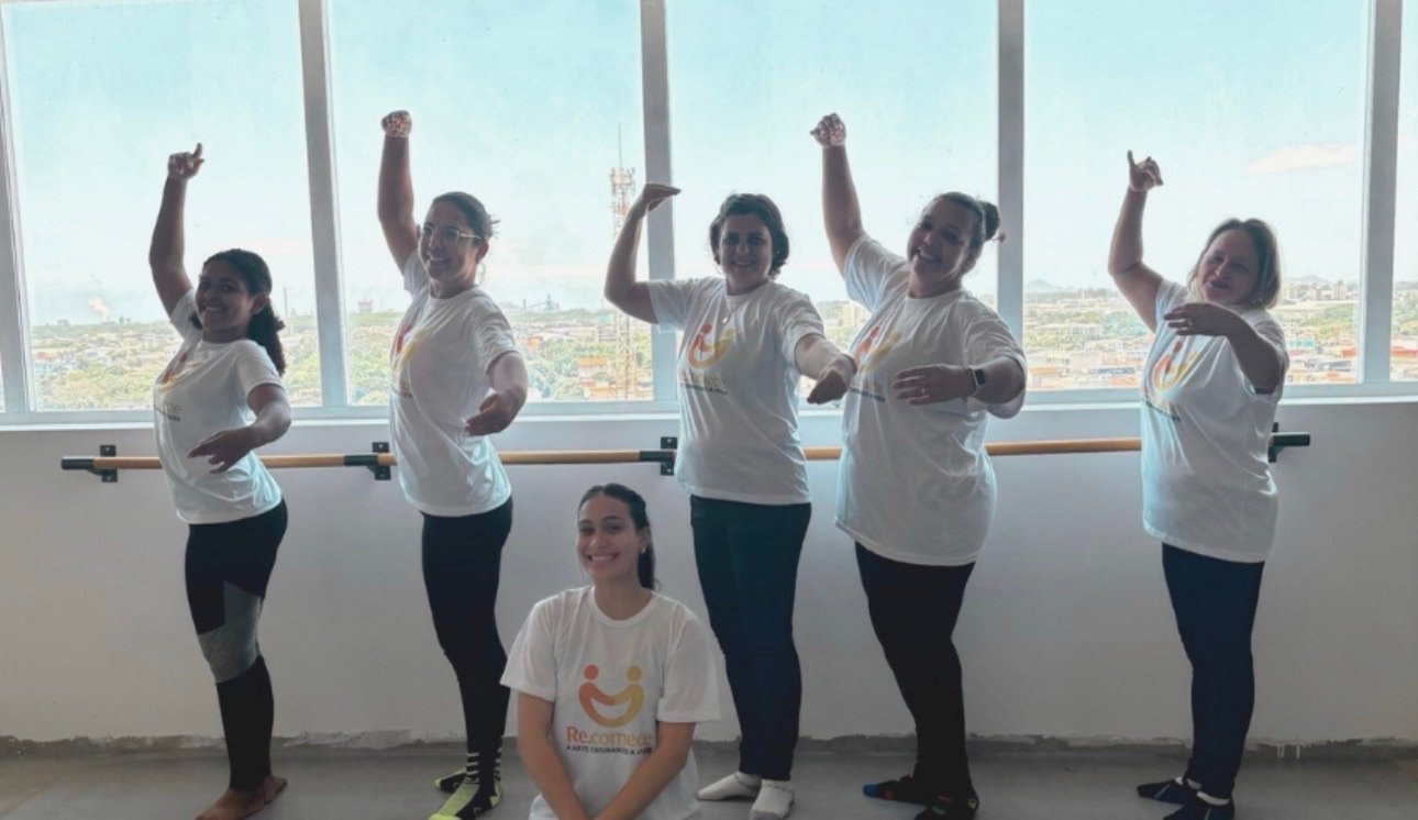 Dança auxilia bem-estar de pacientes em tratamento oncológico na Serra