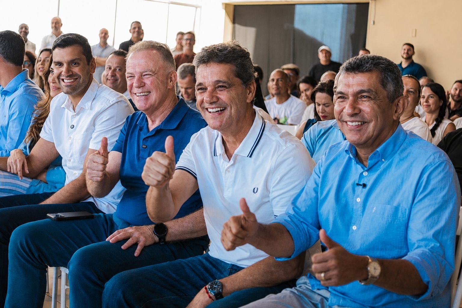 Aniversário Vidigal reúne lideranças e apoio à pré-candidatura de Serginho à Câmara Federal