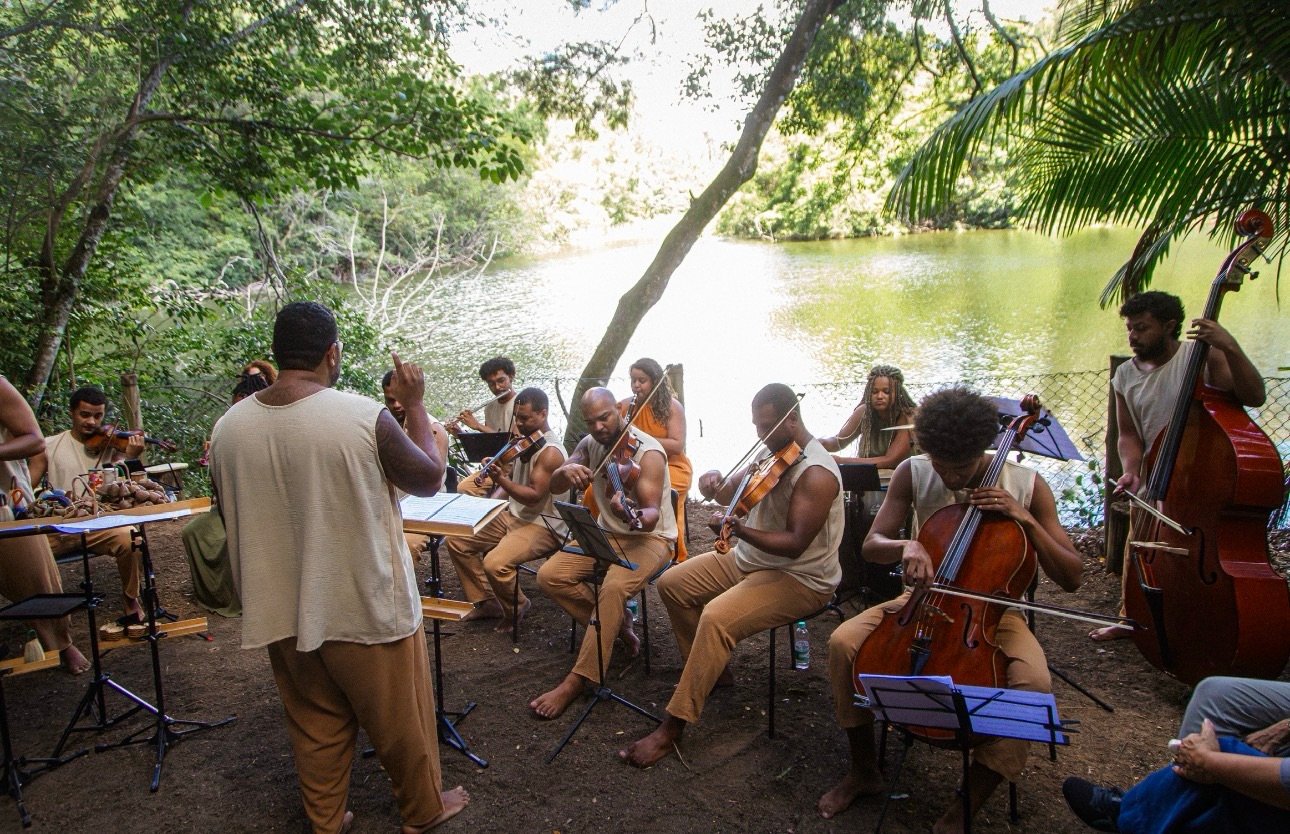 Projeto gratuito transforma trilha do Parque Botânico Vale em experiência musical na floresta