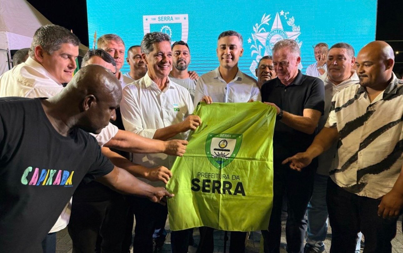 Governo inaugura Binário de Novo Horizonte e autoriza construção de CMEI na Serra