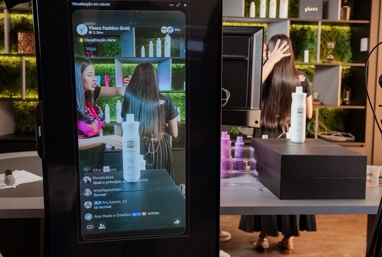 Ybera realiza live de 72 horas no TikTok Shop e pode entrar para o Guinness