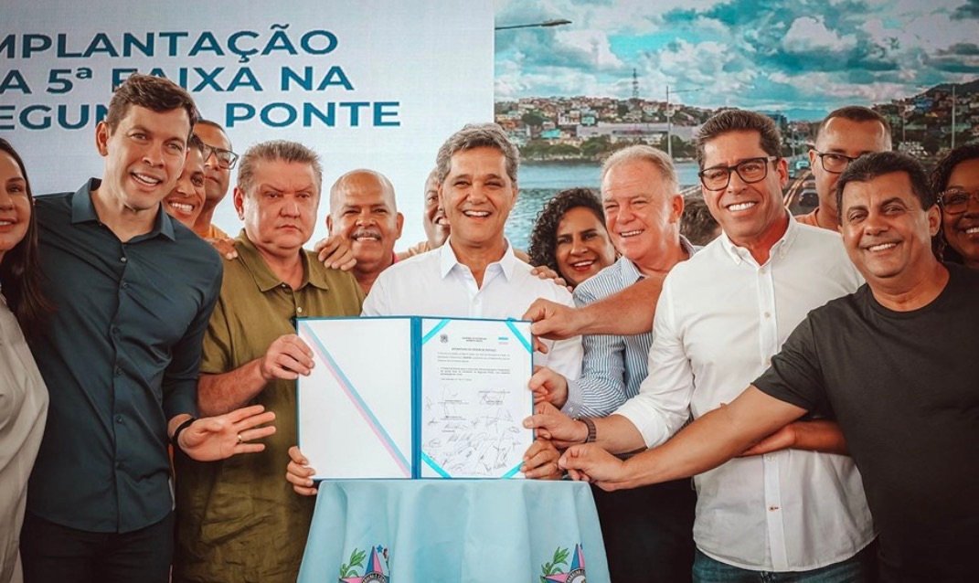 Governo do Estado autoriza obras para implantação da quinta faixa na Segunda Ponte