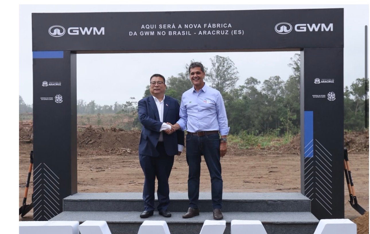 GWM lança fábrica em Aracruz e coloca ES na rota da indústria automotiva global