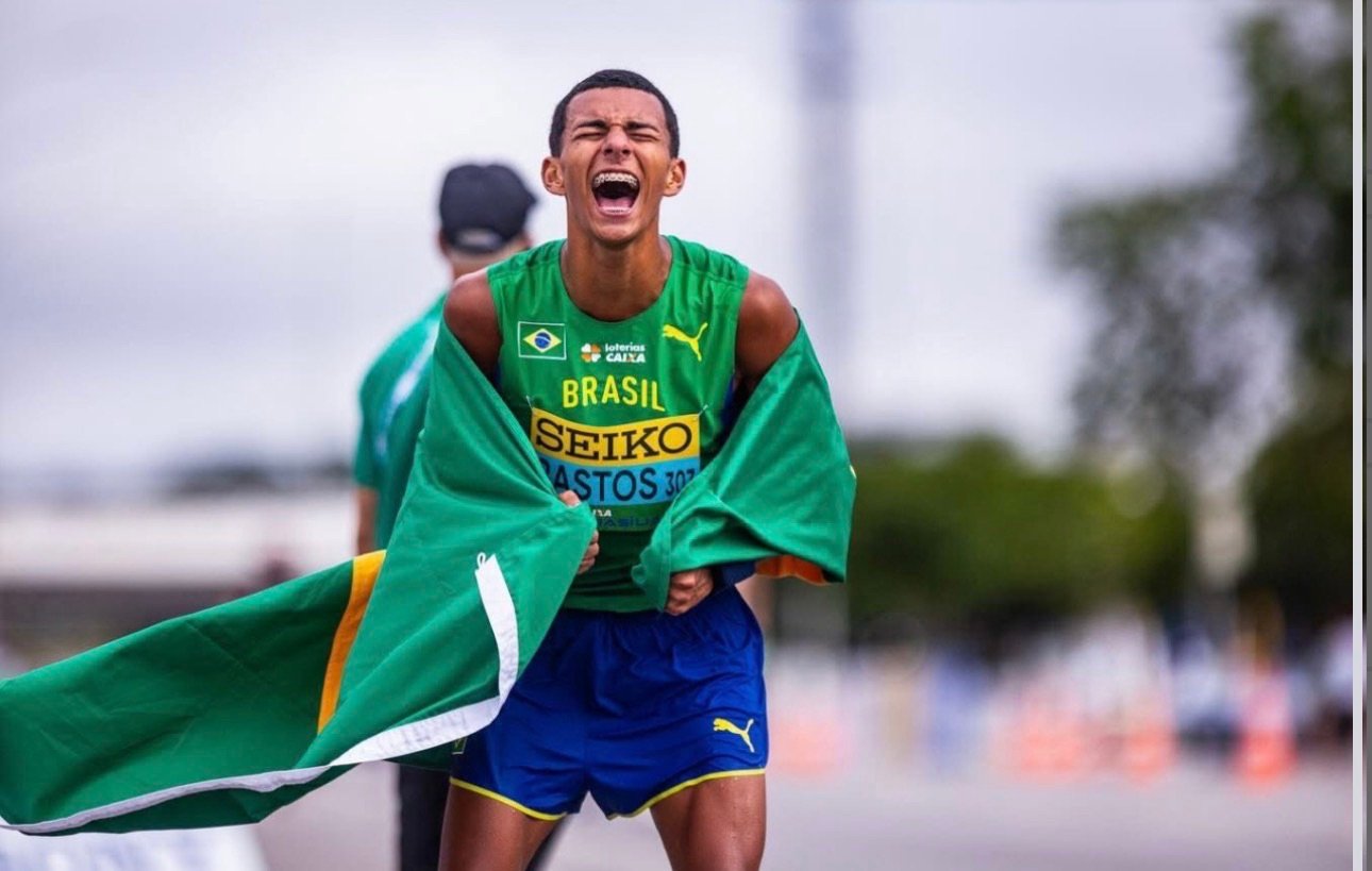 Capixaba Davi Gabriel representa o Brasil no Mundial Sub-20 de Atletismo, nos EUA