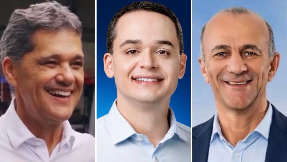 Real Time: Ferraço lidera disputa no ES com 43%; Pazolini tem 33%, e Helder, 13%