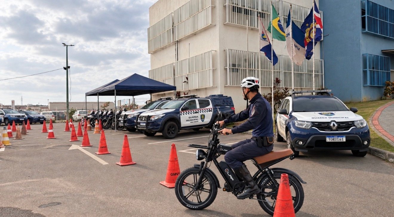 Bikes elétricas: prefeitura de Vila Velha promove ação sobre segurança no trânsito