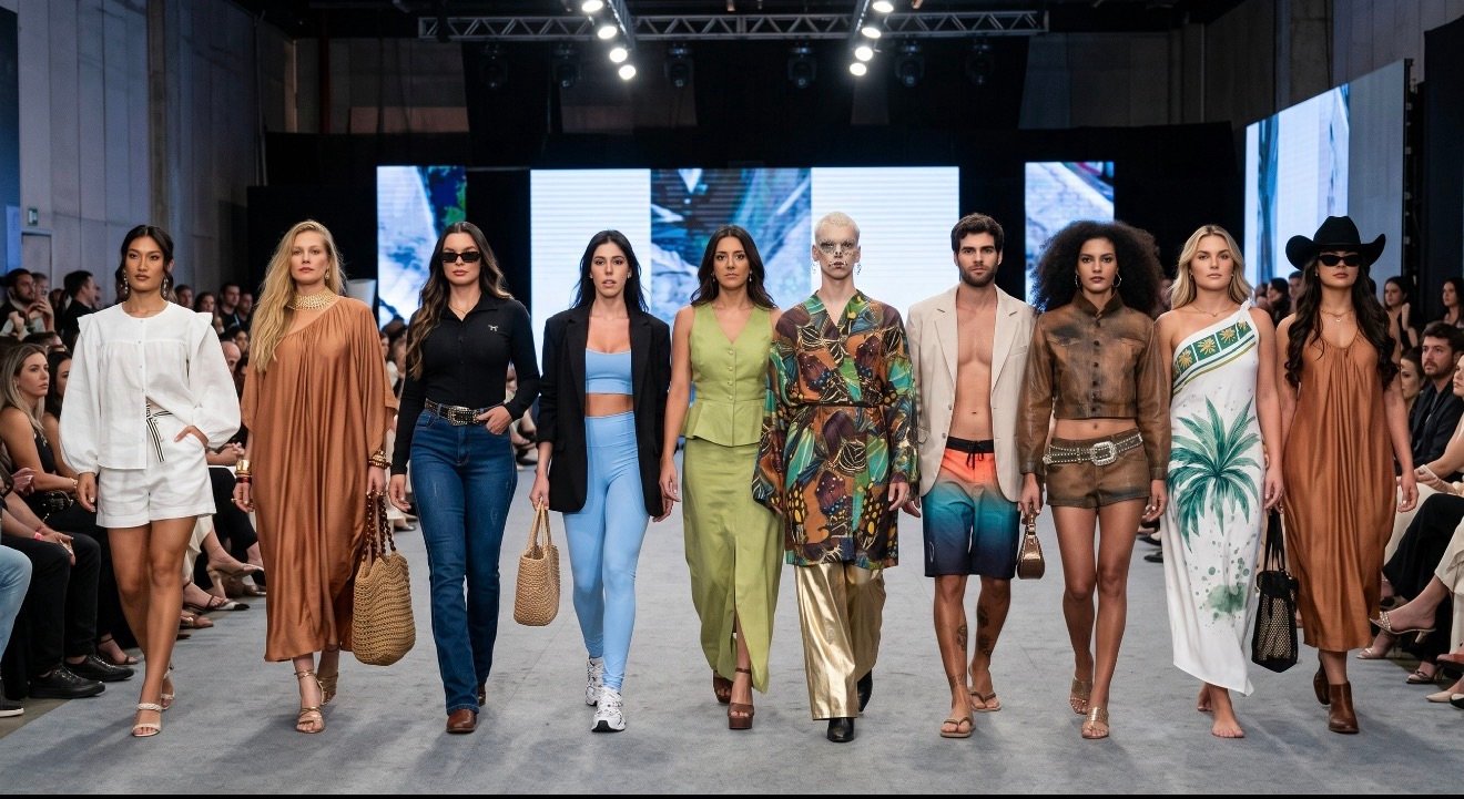 Colatina transforma Beira Rio em passarela de moda, negócios e criatividade