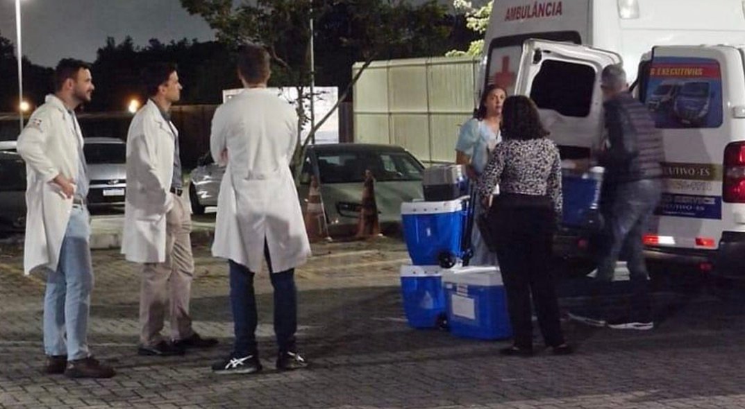 Equipes da Serra se mobilizam e atuam em transporte de órgãos para transplantes
