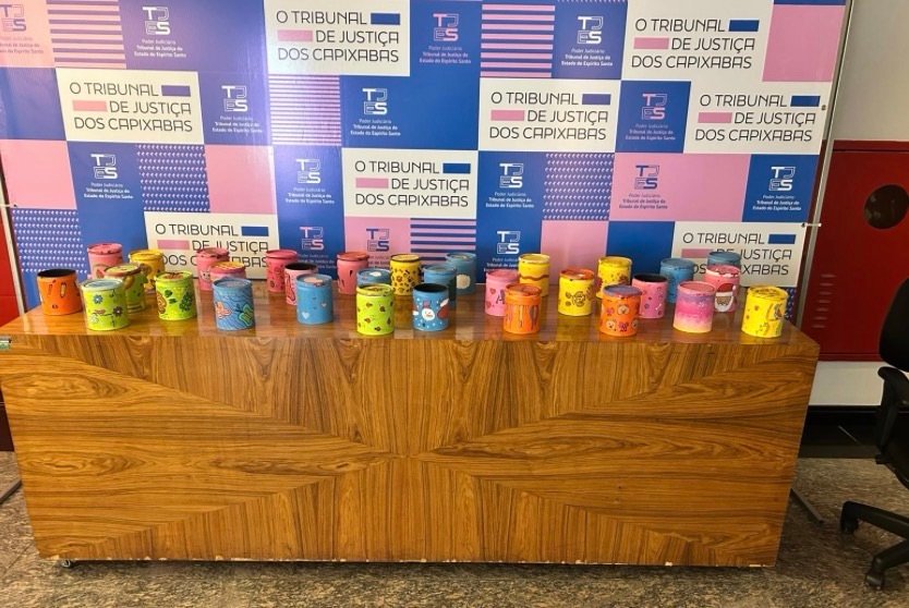 Mostra reúne obras de alunos com altas habilidades no Tribunal de Justiça do ES