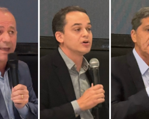 Candidatos ao Governo apresentam propostas a empresários de Vila Velha