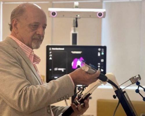 Hospital do ES realiza primeiras cirurgias robóticas de joelho em pacientes com mais de 80 anos