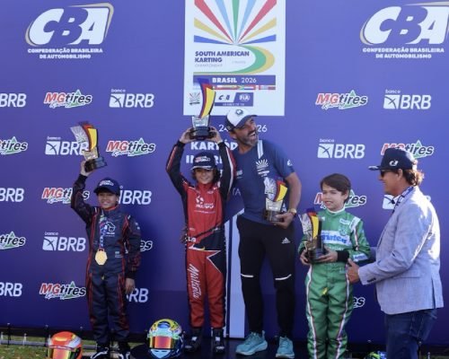 Capixabas brilham com primeiro e segundo lugares no Sul-americano de Kart no RS
