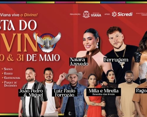 Viana celebra tradição, fé e cultura na 209ª edição da Festa do Divino. Confira os shows