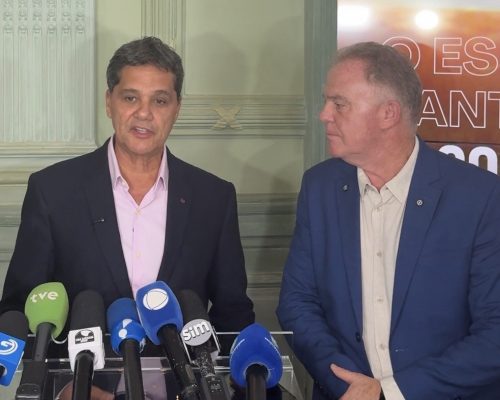 Casagrande confirma Ricardo como seu candidato ao governo; Arnaldinho diz que decisão “será do povo”