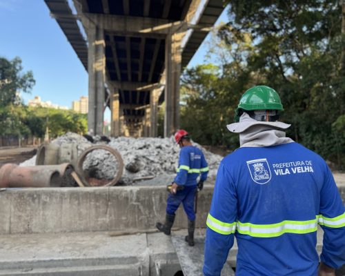 Obra de cobertura do Canal da Costa avança. Confira novas imagens do local