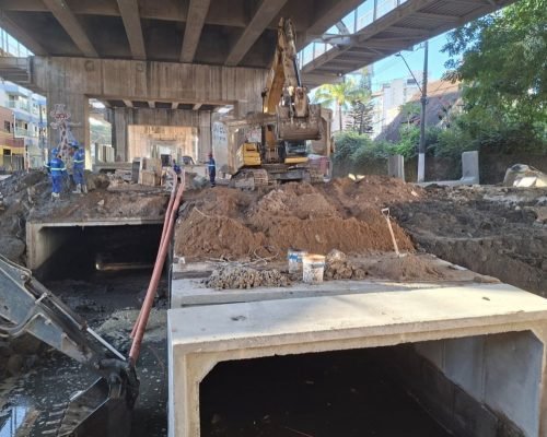 Macrodrenagem do Canal da Costa avança em Vila Velha com recursos do Fundo Cidades