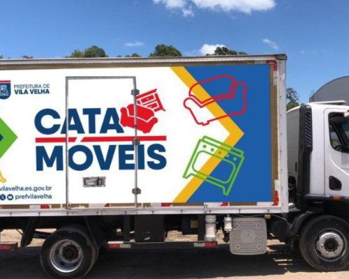 Vila Velha faz 600 coletas mensais pelo cata-móveis, cata-treco e cata-galho. Saiba como agendar
