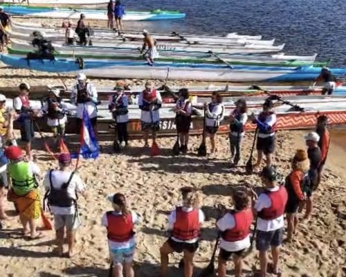 Flotilha “Sumud” Capixaba promove ato simbólico de solidariedade à Palestina em Vitória