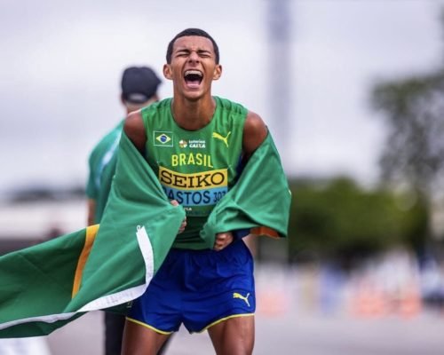 Capixaba Davi Gabriel representa o Brasil no Mundial Sub-20 de Atletismo, nos EUA