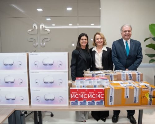 Afecc-Hospital Santa Rita recebe doação de óculos 3D para projeto pioneiro