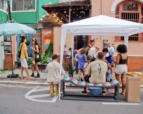 Evento “Carpintaria Aberta” promove ocupação lúdica do espaço público em Vitória