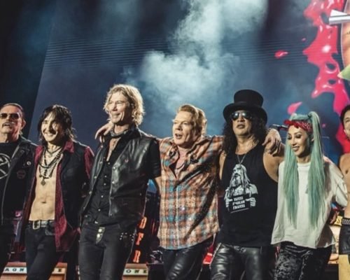 Guns N’ Roses já está no Brasil e se apresenta em Cariacica no dia 12