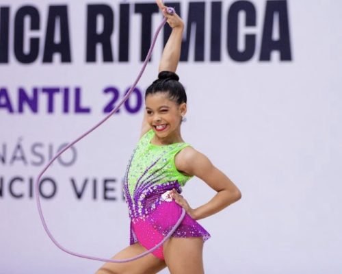 Ginasta capixaba de 10 anos conquista quatro medalhas no Campeonato Brasileiro