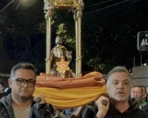 Relíquia de São Francisco de Assis será levada em peregrinação noturna ao Convento da Penha