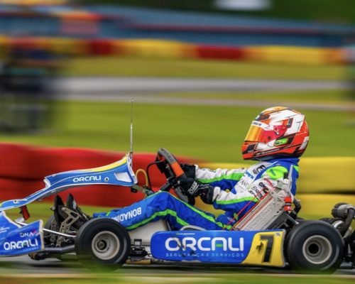 Capixaba é selecionado para representar o Brasil em competição de kart na Bélgica