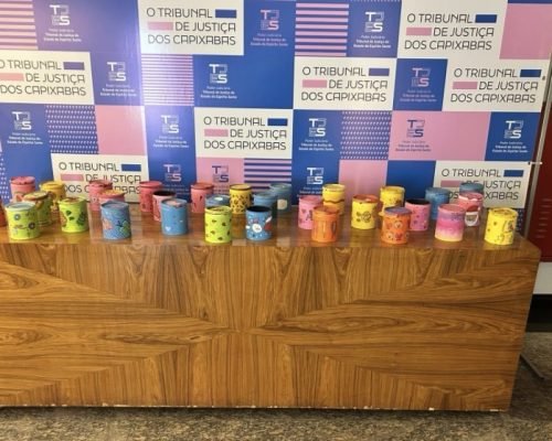 Mostra reúne obras de alunos com altas habilidades no Tribunal de Justiça do ES
